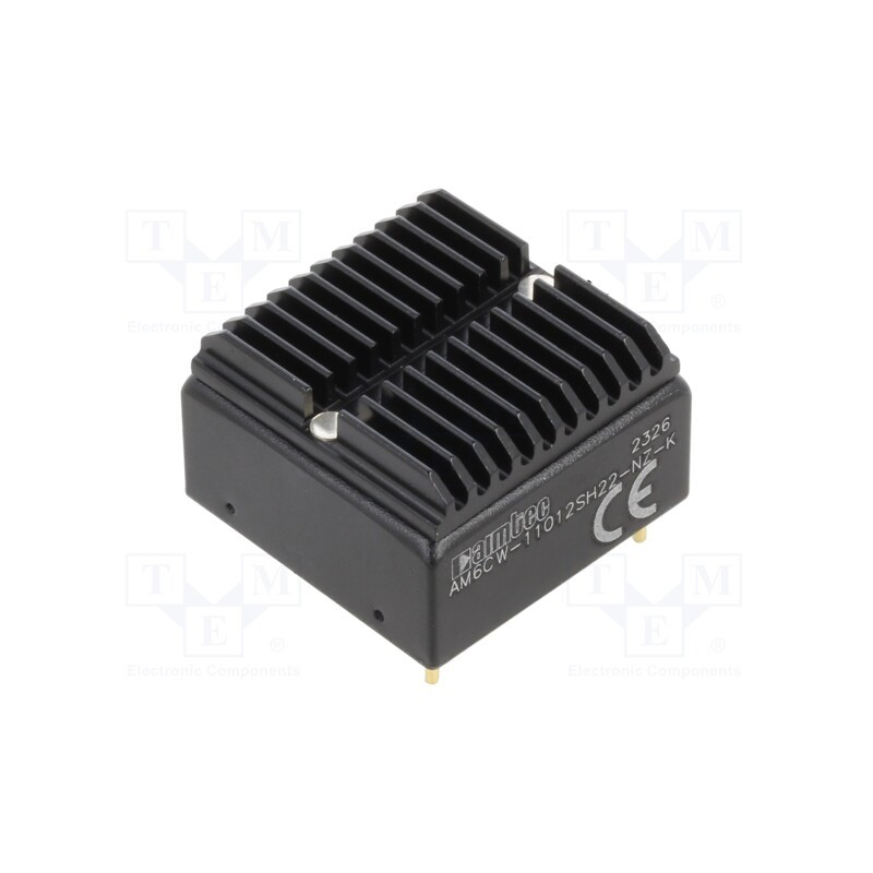 1 pcs x AIMTEC - AM6CW-11012SH22-NZ-K - Converter: DC/DC, 6W, Uin: 40÷160V, Uout: 12VDC, Iout: 500mA, 1'x1'