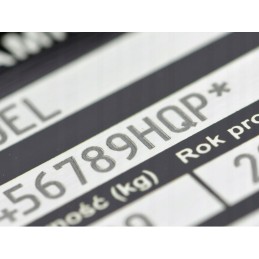 Deep aluminum marking