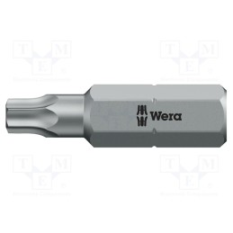 1 pcs x WERA - 5160956001 - Screwdriver bit, Torx® PLUS, 3IP, Overall len: 25mm