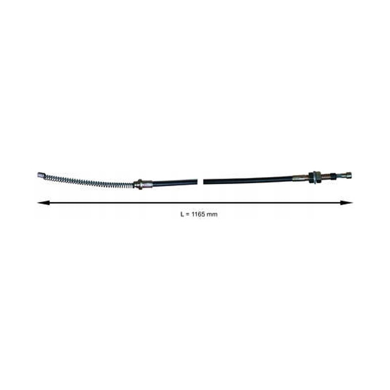 Brake cable forklift Toyota 6 28 30 left