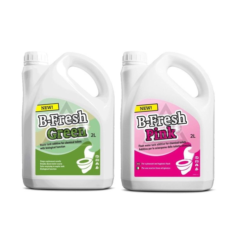 B Fresh 2 2l fluids for thetfo tourist toilet