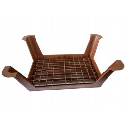 Entrance step brown, up to 200 kg, camping