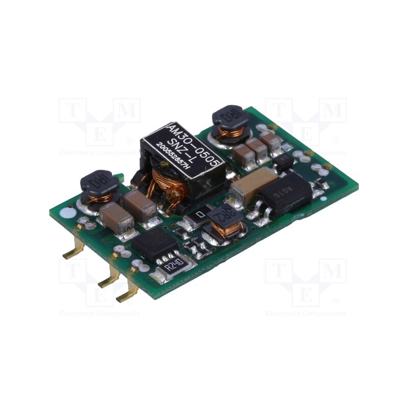1 pcs x AIMTEC - AM3O-0505SNZ-L - Converter: DC/DC, 3W, Uin: 4.5÷9V, Uout: 5VDC, Iout: 600mA, SMD
