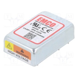 1 pcs x XP POWER - CA20P - Converter: DC/DC, 1W, Uin: 12V, Uout: 0÷2kVDC, Iout: 5mA, 250kHz, THT