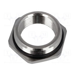 1 pcs x LAPP - 52101973 - Reduction of threads for glands, Int.thread: M25, brass, nickel