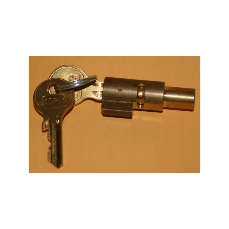 Lock for a ball hitch for a caravan