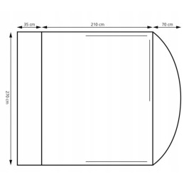 Vestibule for the Ancona Air Euro Trail car