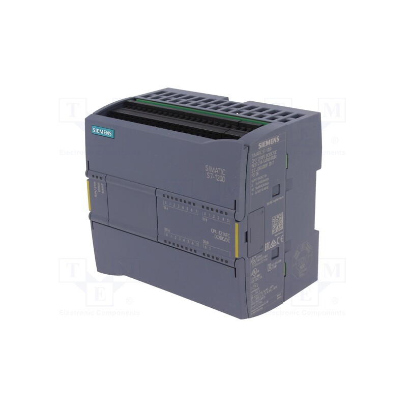 1 pcs x SIEMENS - 6ES7214-1AF40-0XB0 - Module: PLC programmable controller, OUT: 10, IN: 14, S7-1200, IP20