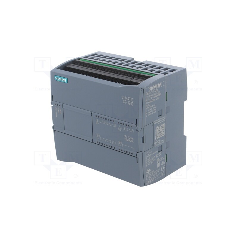 1 pcs x SIEMENS - 6ES7214-1AG40-0XB0 - Module: PLC programmable controller, OUT: 10, IN: 14, S7-1200, IP20