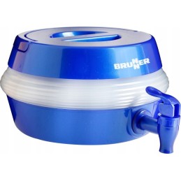 Foldable water container blue pearl 5 5 l brunner