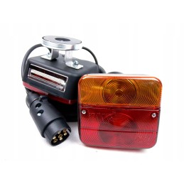 Magnetic rear light set for trailer