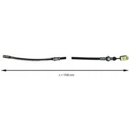 Brake cable forklift Toyota 7 35 right