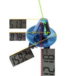 50 x cable tie with clip holder vw mount