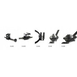 50 x cable tie with clip holder vw mount