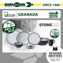 Large melamine salad bowl, Brunner Granada, 30 cm