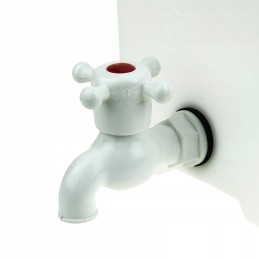 Outdoor washbasin with water for camping, 20 liters