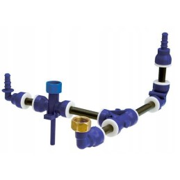 Water connector, uniquick adapter, rigid pipe