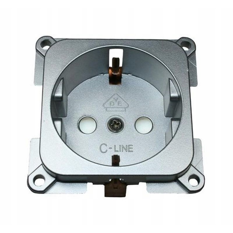 230v silver haba camper socket
