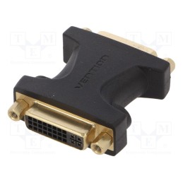 1 pcs x VENTION - ECHB0 - Adapter, DVI-I (24+5) socket,both sides, black