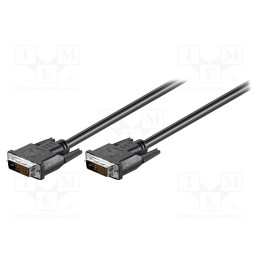 1 pcs x Goobay - 93573 - Cable, DVI-D (24+1) plug,both sides, 1.8m, black