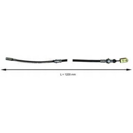 Brake cable forklift Toyota 7 35 left