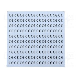 1 pcg x ANRO - CE-10/10 - Self-adhesive sign, 100pcs.