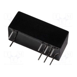 1 pcs x MEAN WELL - SRS-1212 - Converter: DC/DC, 0.5W, Uin: 10.8÷13.2V, Uout: 12VDC, Iout: 41.66mA