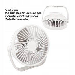 6 inch round solar fan 10 w usb