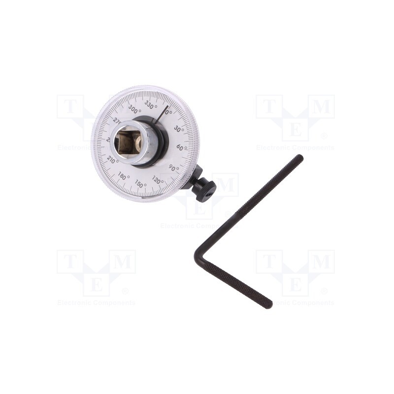 1 pcs x YATO - YT-0593 - Angle measure, Mounting: 1/2', Application: torque wrench