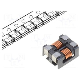 10 pcs x TDK - ACT1210-101-2P-TL00 - Filter: anti-interference, R: 1.5Ω, SMD, 150mA, 80VDC, Rcoil: 1.5Ω