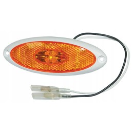 Side marker lamp, orange light