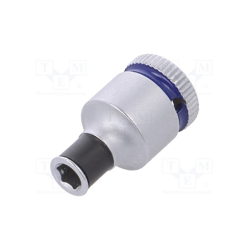 1 pcs x WERA - 5003717001 - Socket, 6-angles,socket spanner, HEX 4mm, 1/4', 23mm, Zyklop