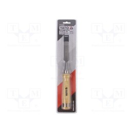 1 pcs x YATO - YT-6245 - Chisel, Application: wood, 15mm, Chrom-vanadium steel