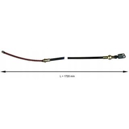 Brake cable forklift Toyota 7 30 right