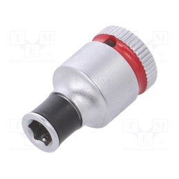 1 pcs x WERA - 5003718001 - Socket, 6-angles,socket spanner, HEX 4,5mm, 1/4', 23mm, Zyklop