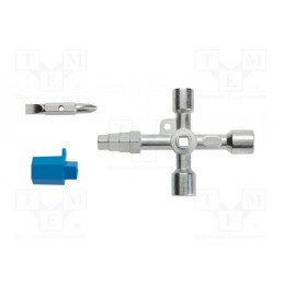 1 pcs x Hu00d6GERT TECHNIK - HT1W761 - Wrench, for control cabinets