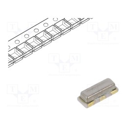 10 pcs x MURATA - CSTNE16M0VH3C000R0 - Resonator: ceramic, 16MHz, SMD, 3.2x1.3x0.9mm, Tol: ±0.5%, 15pF
