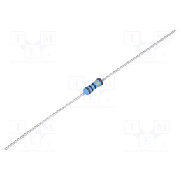 10 pcs x VISHAY - MRS25000C1004FCT00 - Resistor: thin film, THT, 1MΩ, 600mW, ±1%, Ø2.5x6.5mm, 50ppm/°C