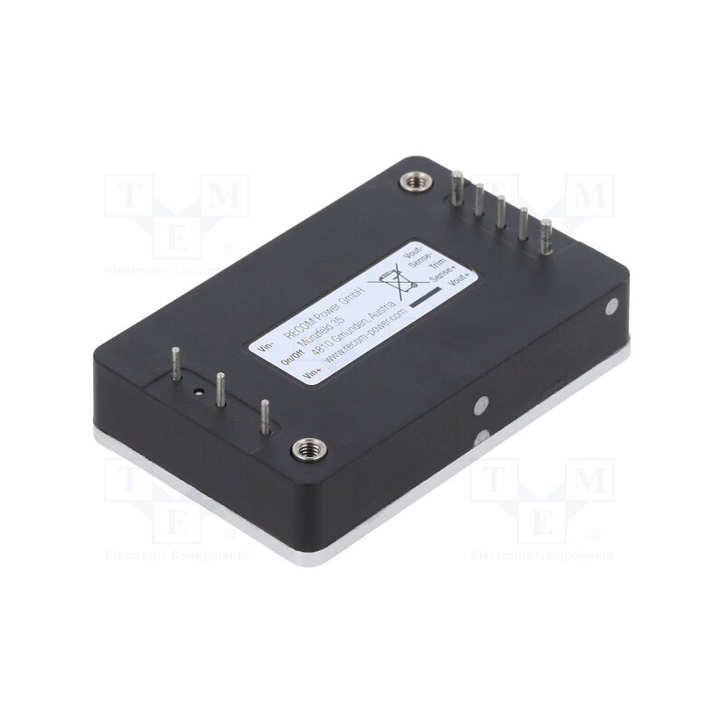 1 pcs x RECOM - RPA150Q-11054SRUW/P - Converter: DC/DC, 150W, Uin: 14.4÷170V, Uout: 54VDC, Iout: 2.8A