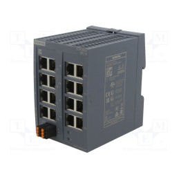 1 pcs x SIEMENS - 6GK5116-0BA00-2AB2 - Switch Ethernet, unmanaged, Number of ports: 16, 24VDC, RJ45, IP20
