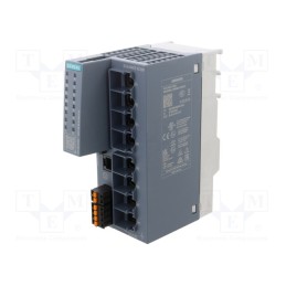 1 pcs x SIEMENS - 6GK5208-0BA00-2AC2 - Switch Ethernet, managed, Number of ports: 8, 24VDC, RJ45, IP20