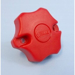 Knob for trunk handles with threaded nut