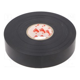 1 rol x SCAPA - TAŚMA 2708 25MM/33M CZARNA - Tape: electrical insulating, W: 25mm, L: 33m, Thk: 0.25mm, black