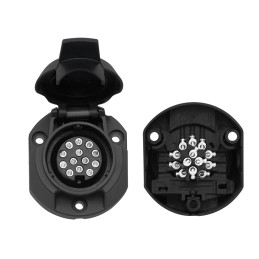 Premium 13 pin trailer hitch socket