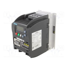 1 pcs x SIEMENS - 6SL3210-5BE13-7CV0 - Inverter, 0.37kW, 3x400VAC, 3x380÷480VAC, for wall mounting, IN: 6