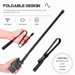 Outdoor walkie talkie antenna