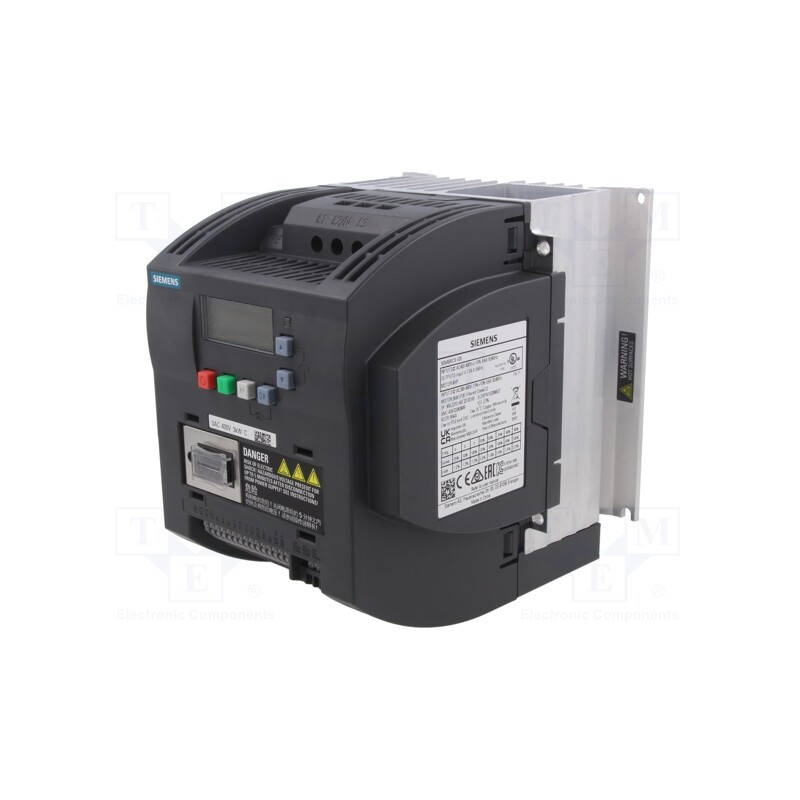 1 pcs x SIEMENS - 6SL3210-5BE23-0CV0 - Inverter, 3kW, 3x400VAC, 3x380÷480VAC, for wall mounting, IN: 6