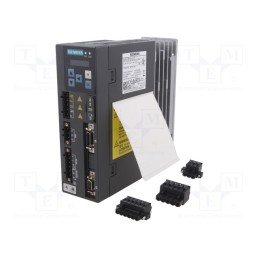 1 pcs x SIEMENS - 6SL3210-5FB10-4UF1 - Inverter, SINAMICS V90, 200÷240VAC, 7.8A, 0÷45°C, IP20, Digit.in: 4
