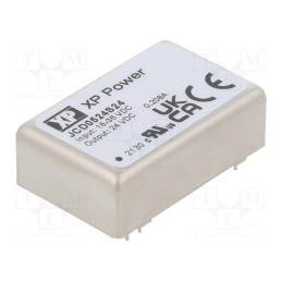 1 pcs x XP POWER - JCD0524S24 - Converter: DC/DC, 5W, Uin: 18÷36V, Uout: 24VDC, Iout: 208mA, 266kHz