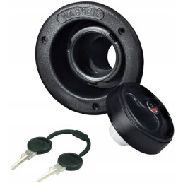 Socket, water filler cap, key, camper lilies